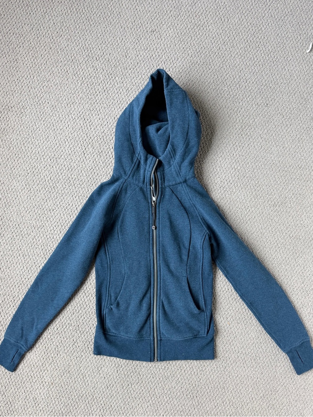 lululemon athletica Charcoal Gray Pullover Hoodie